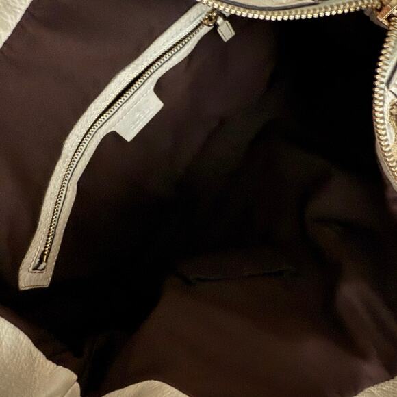 Gucci Vintage Canvas and Leather Shoulder Bag - Picture 5 of 9